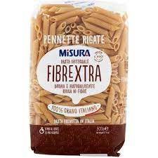 Penne Rigatte integral Misura pqt 500gr Caja 12 unids