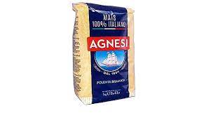 Polenta bramata Agnesi 1kg caja 10 unids