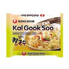 Kalguksso 98grs sopa de fideos sabor anchoveta, fideos gruesos Caja 40 unid