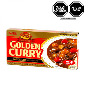 Golden curry S&amp;B 220gr - 0