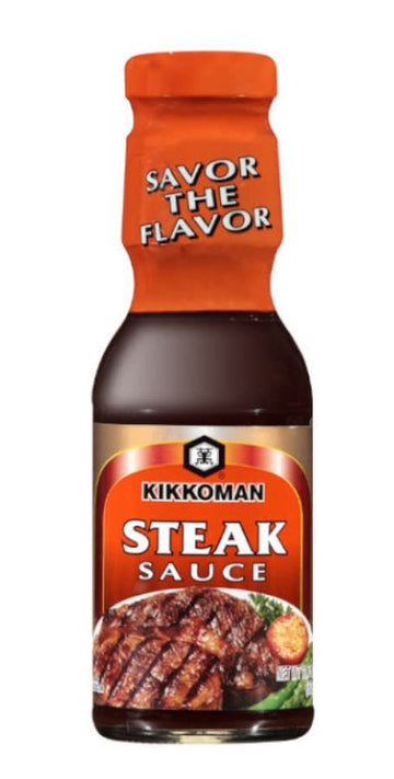 kikoman steak sauce 11.75oz bot