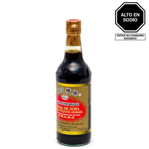 Sillao claro etiqueta dorada Pearl River Bridge 500ml