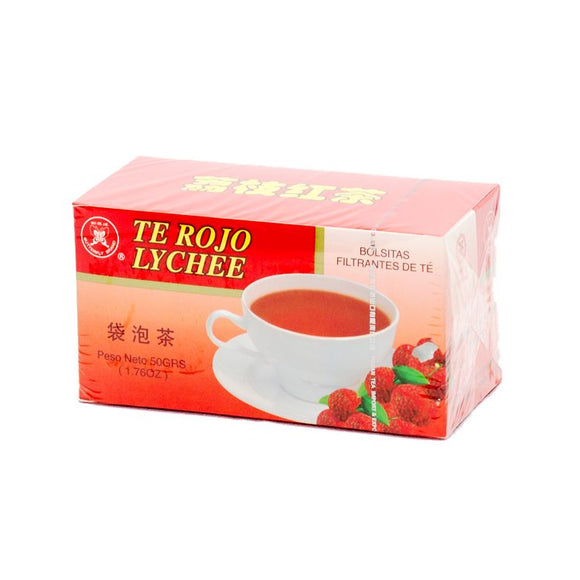 Té rojo lychee filtrante x 25 sobres Butterfly