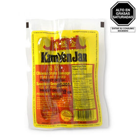 Salchicha estilo chino con añadido de hígado de cerdo x 12 oz
