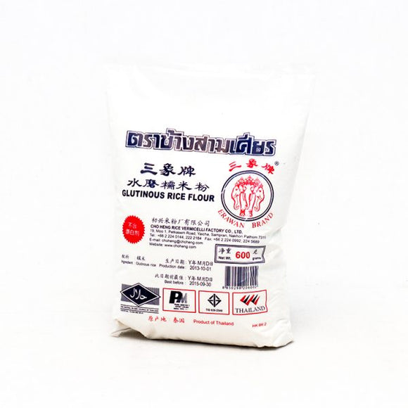 Erawan harina de arroz Glutinoso x 600 gr Caja 20 unidades