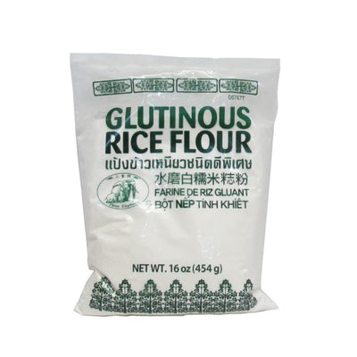 Harina de arroz glutinoso 454gr Three Elephants