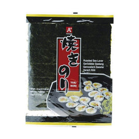 Alga marina tostada para sushi