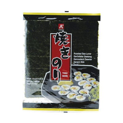 Alga marina tostada para sushi