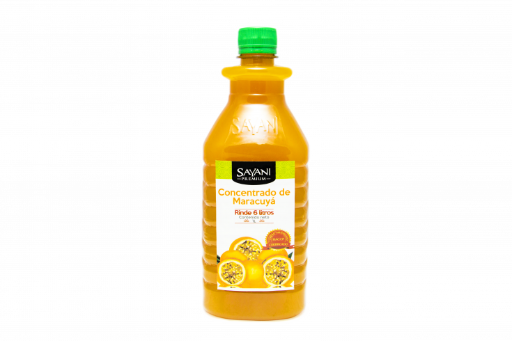 Sayani concentrado de maracuyá 1Lt pack x 12 unidades