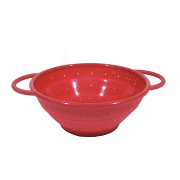 Chef Gourmet colador plegable con asas de silicona