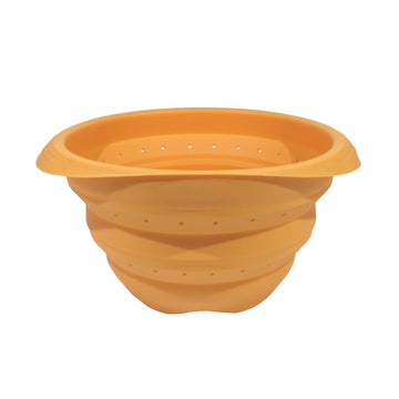 Chef Gourmet colador plegable de silicona 19cm D x 11,2cm