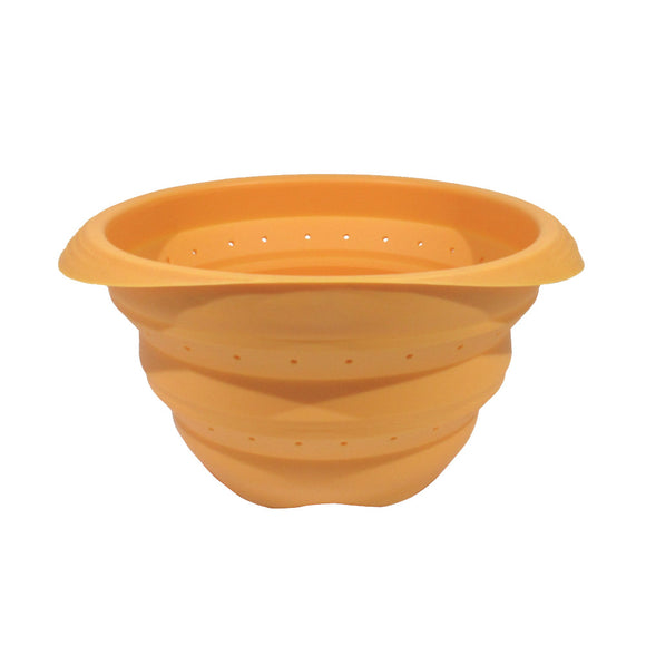 Chef Gourmet colador plegable de silicona 19cm D x 11,2cm