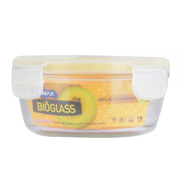 Komax bioglass hermetic glass container