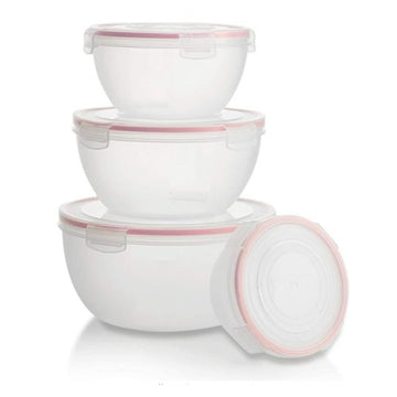 Set de contenedores de plastico Komax Biokips