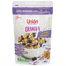 Granola Pasas y Almendras x 400 gr. Unión