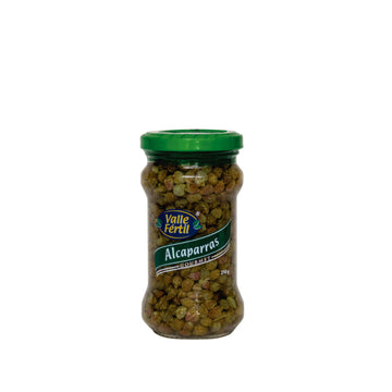 Capers x 210gr Glass jar (12 units) Valle Fértil