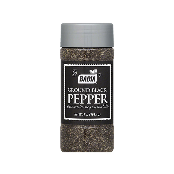 Badia Pimienta Negra Molida 16 onz (453.60 grs)