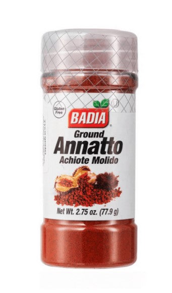 Badia Achiote Molido 2.75oz frasco