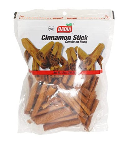 Badia Canela en Rama 12oz