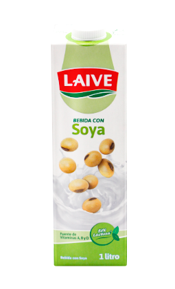 Leche de soya x 1Lt (4 unid) /Bebida de soya x 1Lt