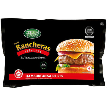Ranch burgers x 6 units