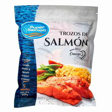 Salmon pieces x 500gr