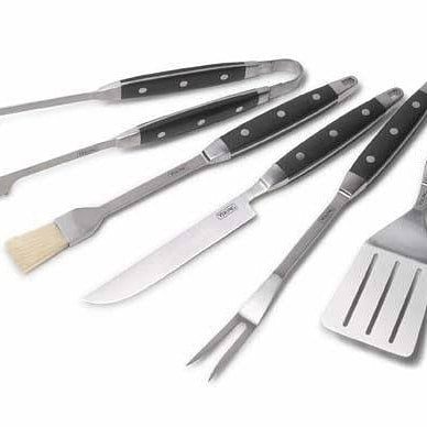 Set utensilios para parrilla 5 piezas