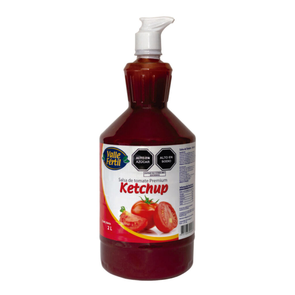Valle fértil Ketchup x 2lt