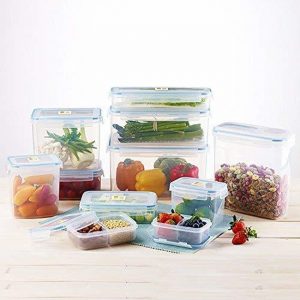 Komax Biokips rectangular airtight container