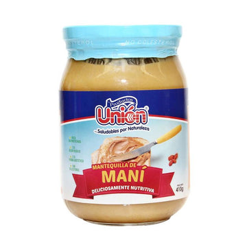 Mantequilla de Maní Frasco x 410 gr. Unión