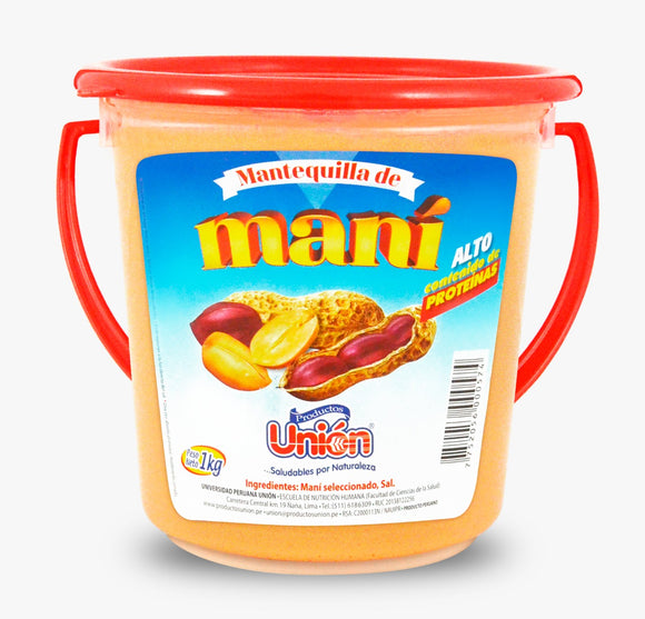 Mantequilla maní unión x 1kg