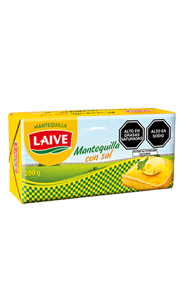 Mantequilla con sal Laive x 200 gr