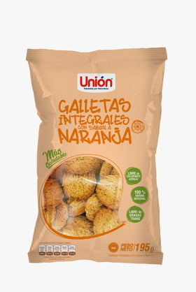 Whole wheat orange biscuits, 6 packs, 42g per pack