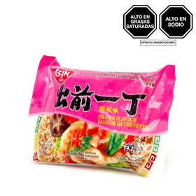 5 Pack Nissin tallarines instantaneo Langostino