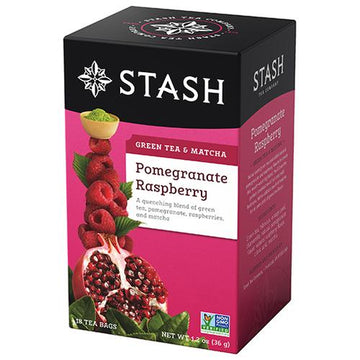 Stash Pomegranate Raspberry Matcha Tea 20 sobres