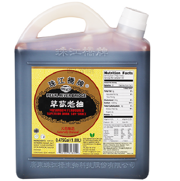 Pearl River Bridge Mushroom Flavored Soy Sauce 1.8L