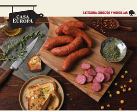 Precooked smoked chorizo ​​x 300gr