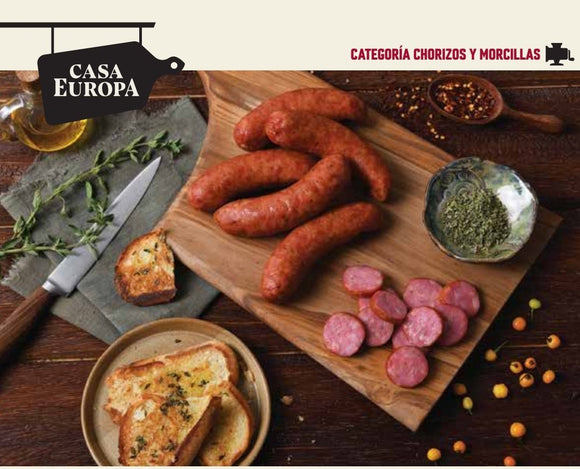 Precooked smoked chorizo ​​x 300gr