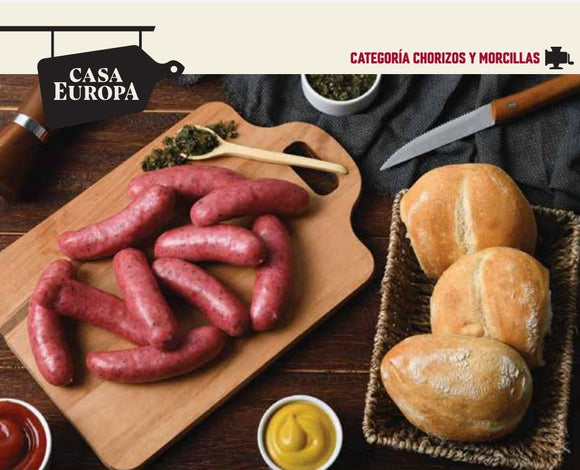 Precooked chorizo ​​catering x 1kg Casa Europa