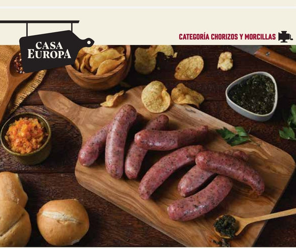 Chorizo finas hiervas catering x 1kg ( aprox 14 unid)