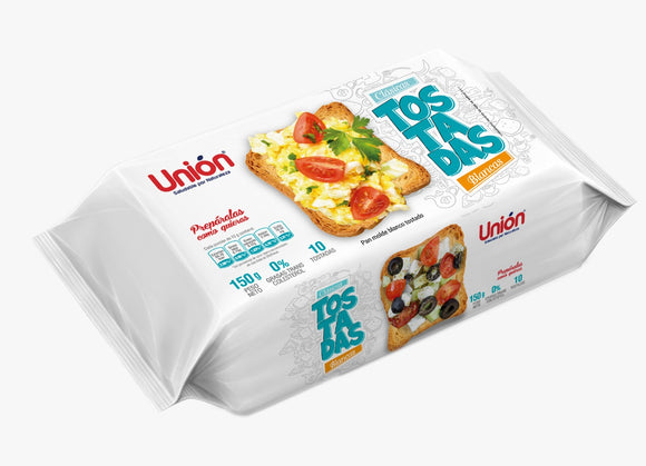 White toast 150gr union x 2 units