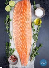 Salmón premium chileno filete entero congelado x 1kg