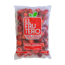 Fresa entera congelada x 1 kg El Frutero