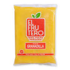 Pulpa de granadilla refinada x 1 kg El Frutero