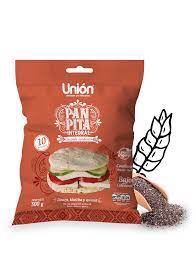 Whole wheat pita bread with Andean grains x 300gr Unión