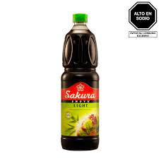 Sakura Light Soy Sauce 1L Bottle