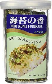 Ajishima Furikake Nori Komi (Algas) 1.7oz Frasco