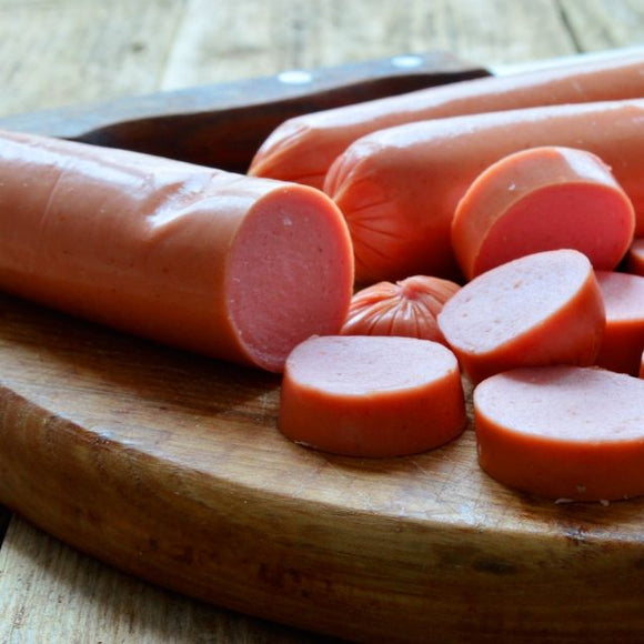 Smoked salchipapero x 940gr vacuum packed