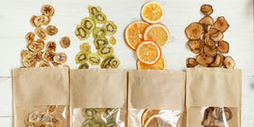 Glazed dehydrated fruits per kg