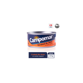 Grated de atún 170 gr x 6 unids